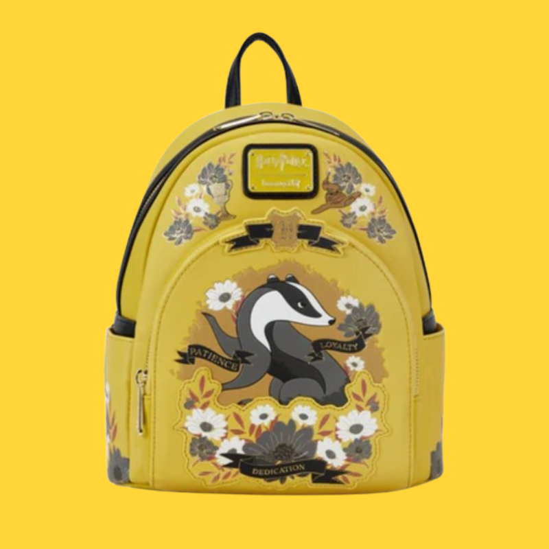 PRECOMMANDE HARRY POTTER Poufsouffle Mini Sac à Dos LoungeFly