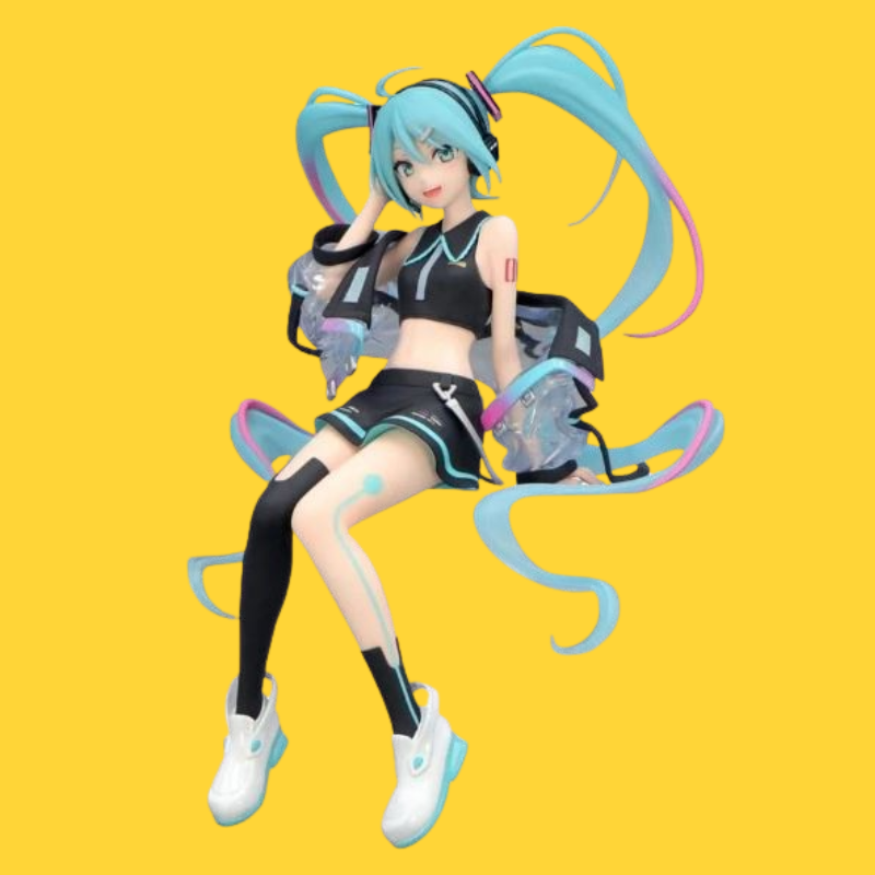 PRECOMMANDE - HATSUNE MIKU - Neon Cyber - Statuette Noodle Stopper 16cm