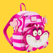 Charger l&#39;image dans la galerie, PRECOMMANDE - DISNEY - Cheshire Cat - Mini Sac à Dos LoungeFly
