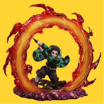Demon Slayer Kimetsu No Yaiba - Figurine Tanjiro Kamado 1/8